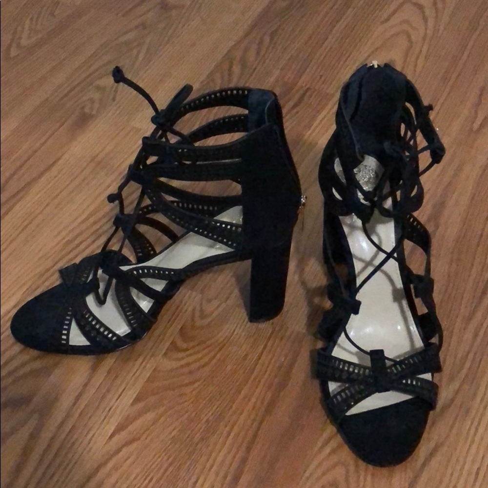Vince Camuto Mindie Ghillie Sandal heels